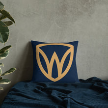 Load image into Gallery viewer, WF Threads Brand Logo 18x18 and 22x22 Premium Pillow