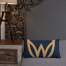 Load image into Gallery viewer, WF Threads Brand Logo 18x18 and 22x22 Premium Pillow
