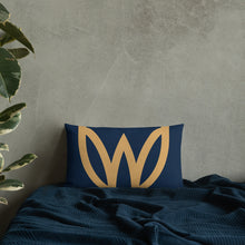 Load image into Gallery viewer, WF Threads Brand Logo 18x18 and 22x22 Premium Pillow