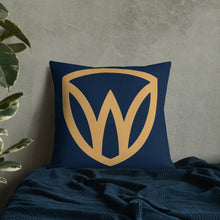 Load image into Gallery viewer, WF Threads Brand Logo 18x18 and 22x22 Premium Pillow