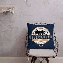 Load image into Gallery viewer, WF Threads Brand Logo 18x18 and 22x22 Premium Pillow